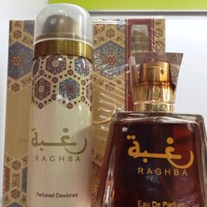 Raghba Eay de Parfum 100ml and Perfumed Spray 500ml